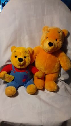 Disney's Winnie The Pooh Plush Dolls (2)