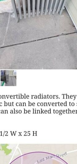 Convertible Radiator Brand New -Huntington