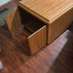 Oak End Table