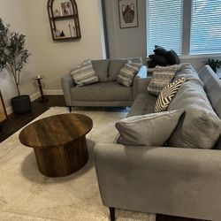 Couch Sofa and Love seat