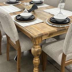Dining Table With 6 Chairs 