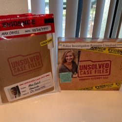 2 Unsolved Case Files Game For $28