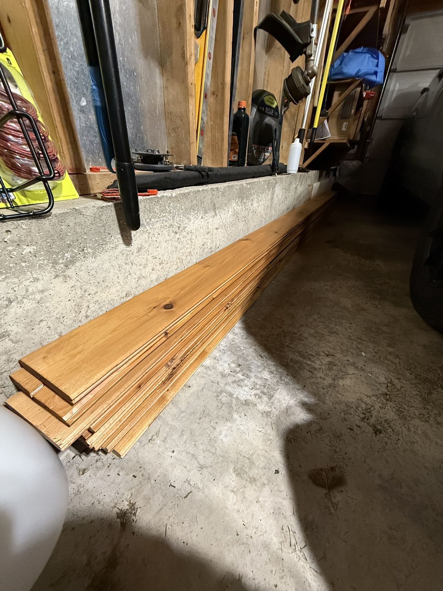 FREE Cedar Planks Tongue & Groove