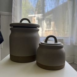 Set Of Ceramic Canisters