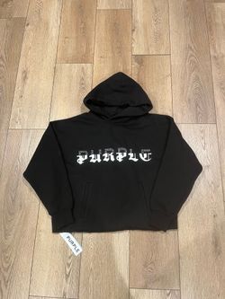 Purple Brand Cropped Authentic hoodie