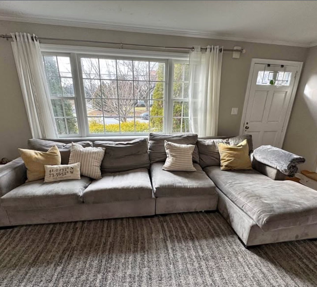 Couch Sectional Crate And Barrel