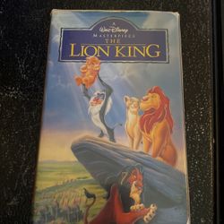 The Lion King VHS tape, Masterpiece collection (Good Condition) 