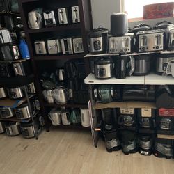 I Have Tea Kettles, Coffee Makers, Toasters And Rice Cookers