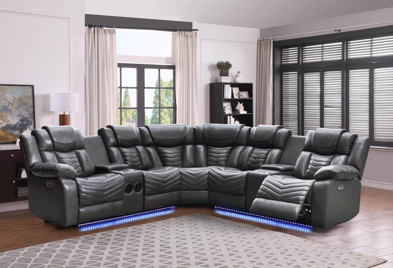 RECLINING SOFA SECTIONAL