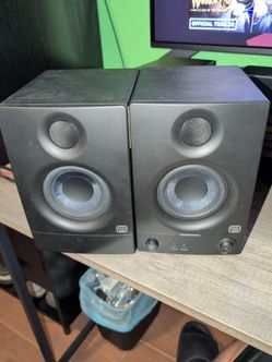 PreSonus Eris 3.5 Powered Studio Monitors, Pair — 3.5” Speakers