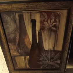 Framed Abstract Art By Sandy Clark