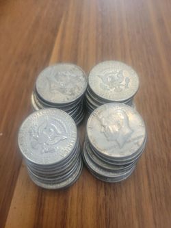 Kennedy 40% Silver Half Dollars
