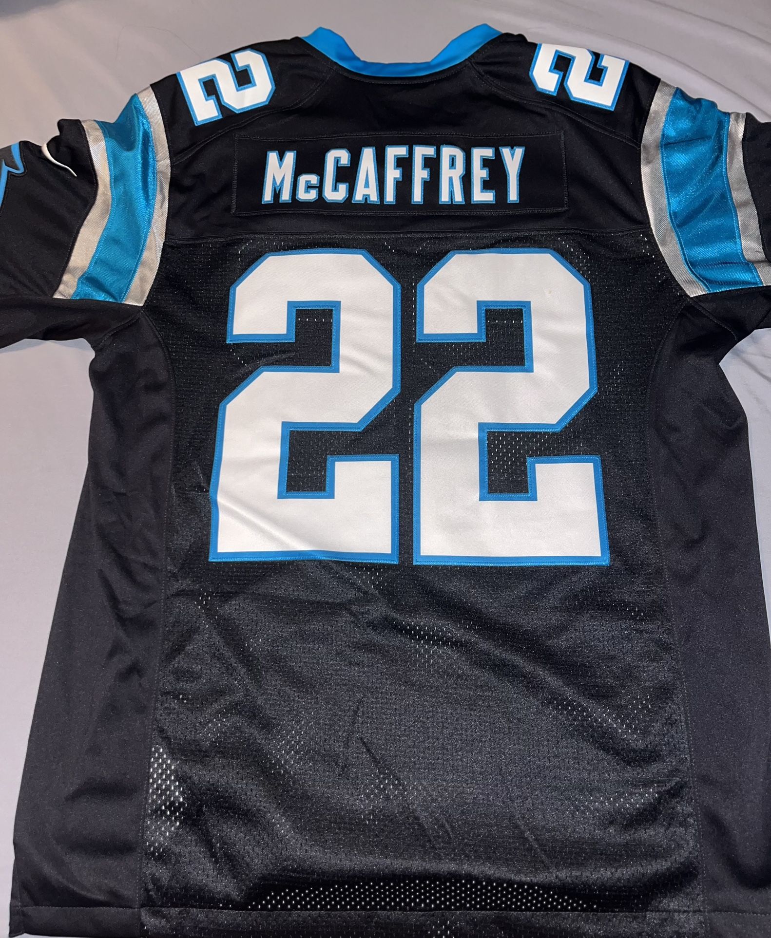 Christian McCaffrey Carolina Panthers Football Jersey Mens Large