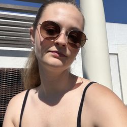 Brand New! Small Local Business, Brown Lenses, Gold Frames 