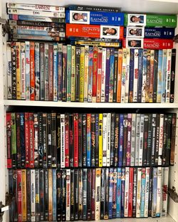DVDs | Kids/Family 
- Anime 
- Action 
- Comedy 
- Mystery/Thriller