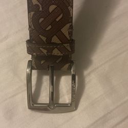 New Brown Leather,Burberry Belt Size44/110