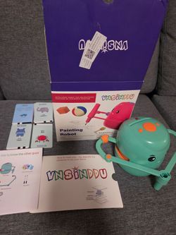 Kids Painting Robot Toy Set