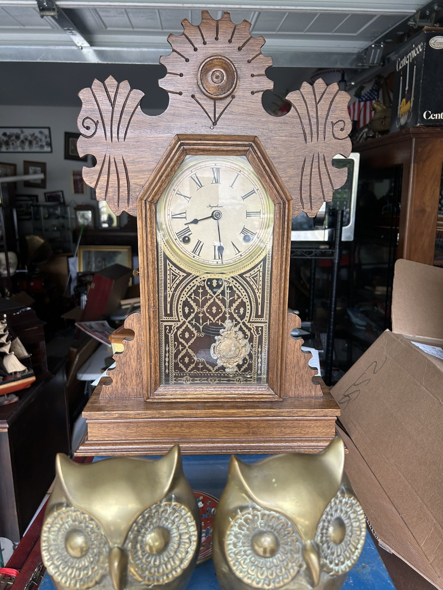 Antique Ingraham Mantel clock