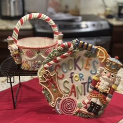 Fitz and Floyd Nutcracker Sweets Set