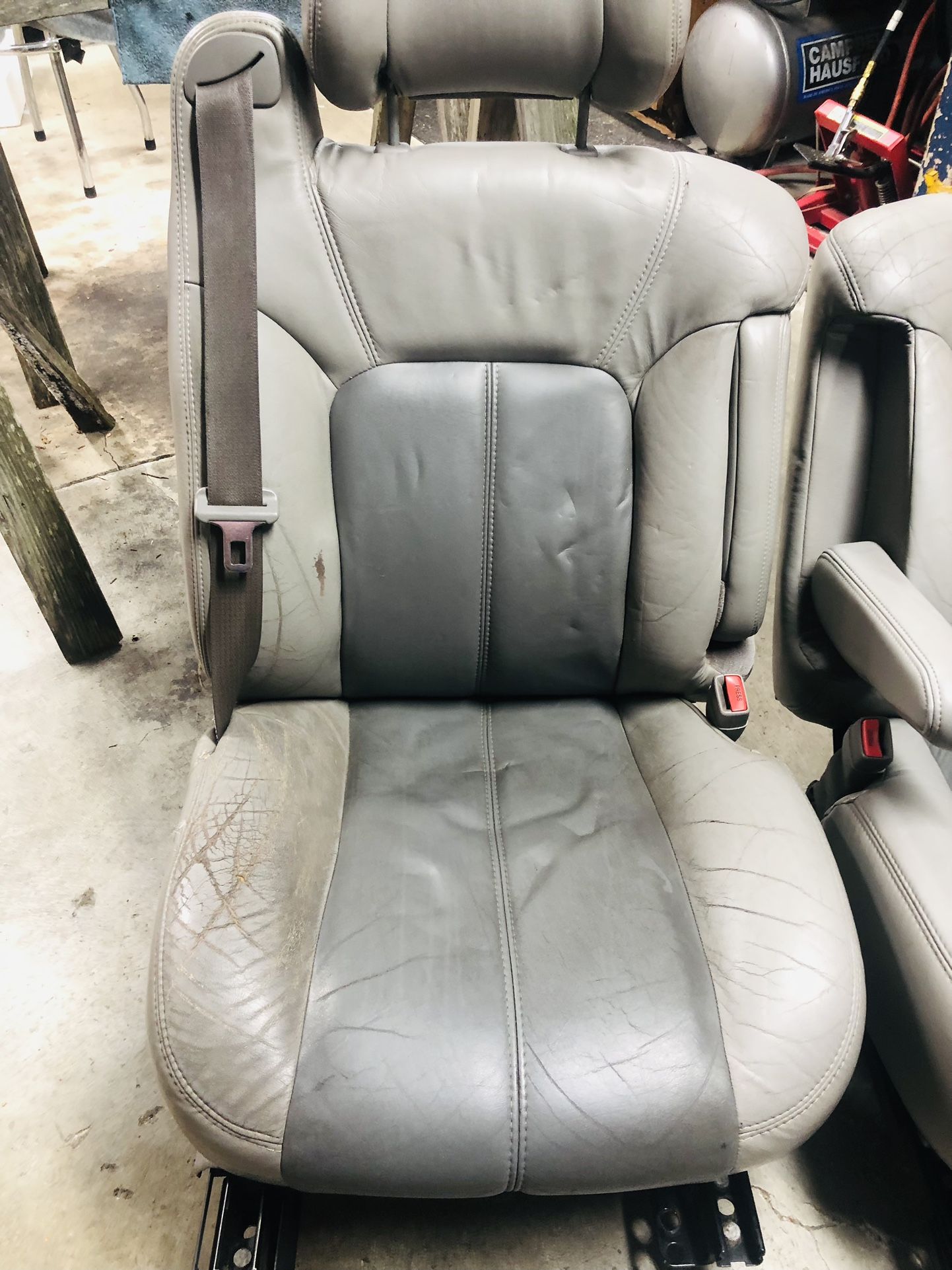 Two 2002 GMC Denali Front Bucket Seats