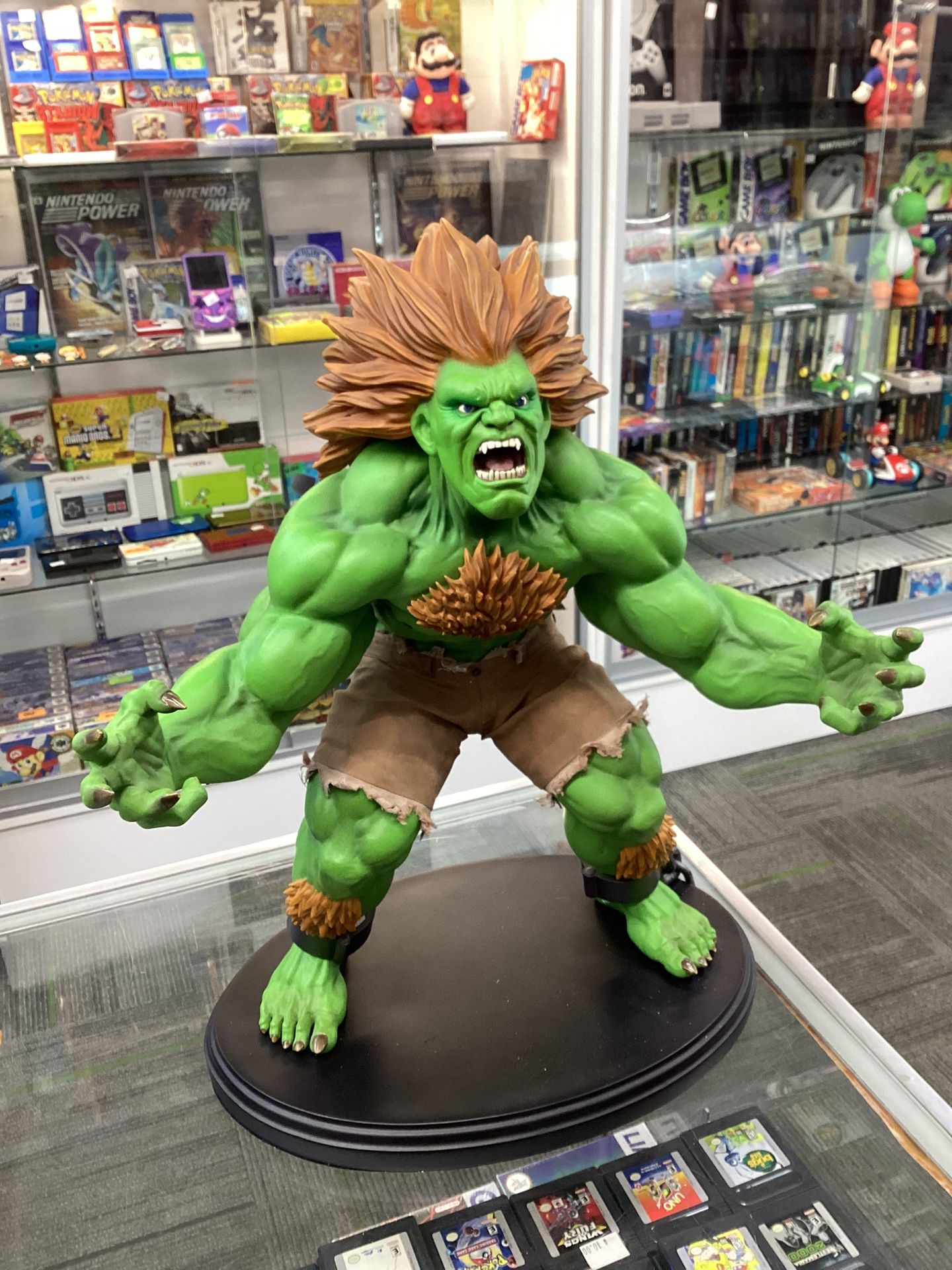 Street Fighter Blanka Statue by Pop Culture Shock