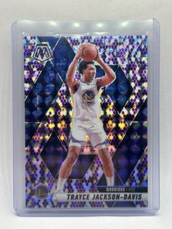 2024-25 Panini Mosaic Trayce Jackson-Davis #80 Pirple Snakeskin 24/24 SSP
