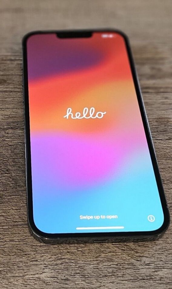 Excellent Condition 1 Week Old I Phone 13 Pro Max No Charged