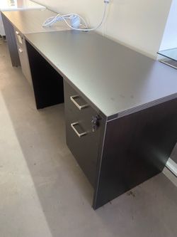 Desk 30”x60” midnight gray USA made new!