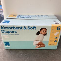 pampers  SIZE   6     96    pañales