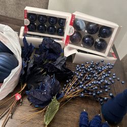 Blue Christmas Tree Decir