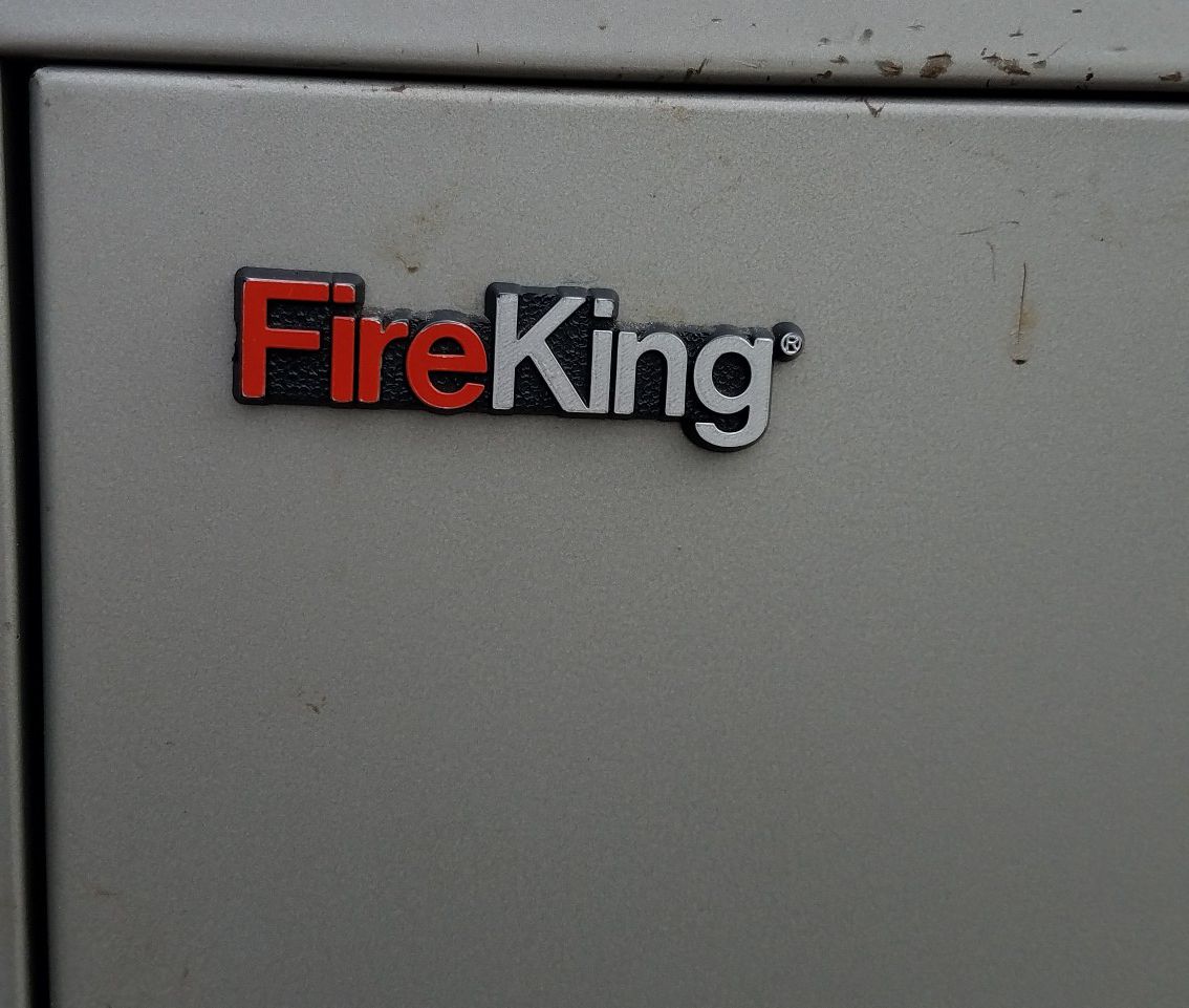 Fire king fireproof file cabinet vault