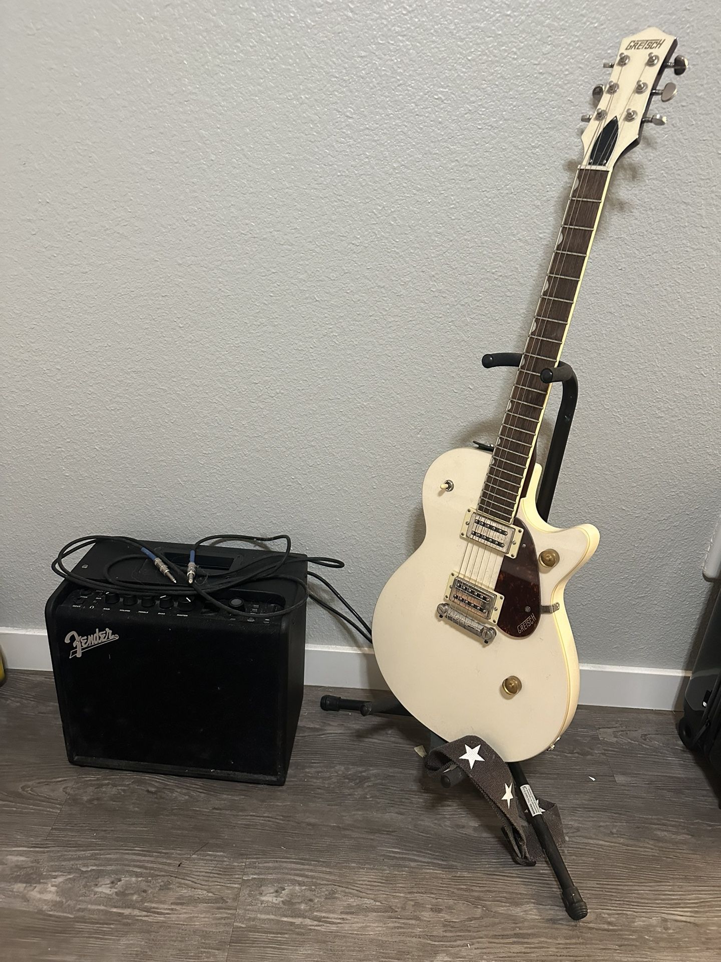 Gretsch Vintage White Electric Guitar