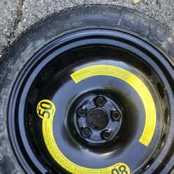 Audi Donut Spare Tire A4 Rim and Tire Other German Cars Donut