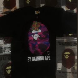 Bape Tees Available Hit Me Up For Sizes $65 Each 1:1