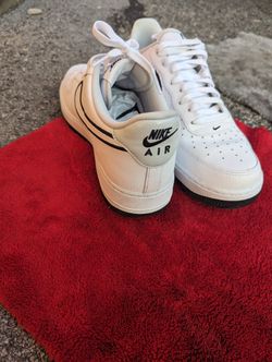 Brand New White And Black Air Forces