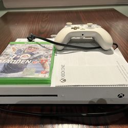 Xbox One S Console & Free NFL Madden