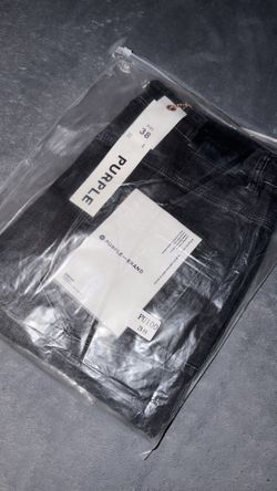 Black Purple Jeans