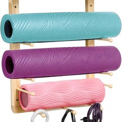 Yoga Mat Holder Wall Mount
