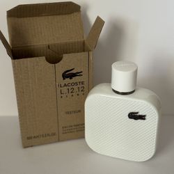 La Coste Blanc Eau De Parfume - 3.3 OZ Tester New. 