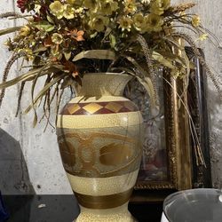 Beautiful Decorative Vase With the Flowers 