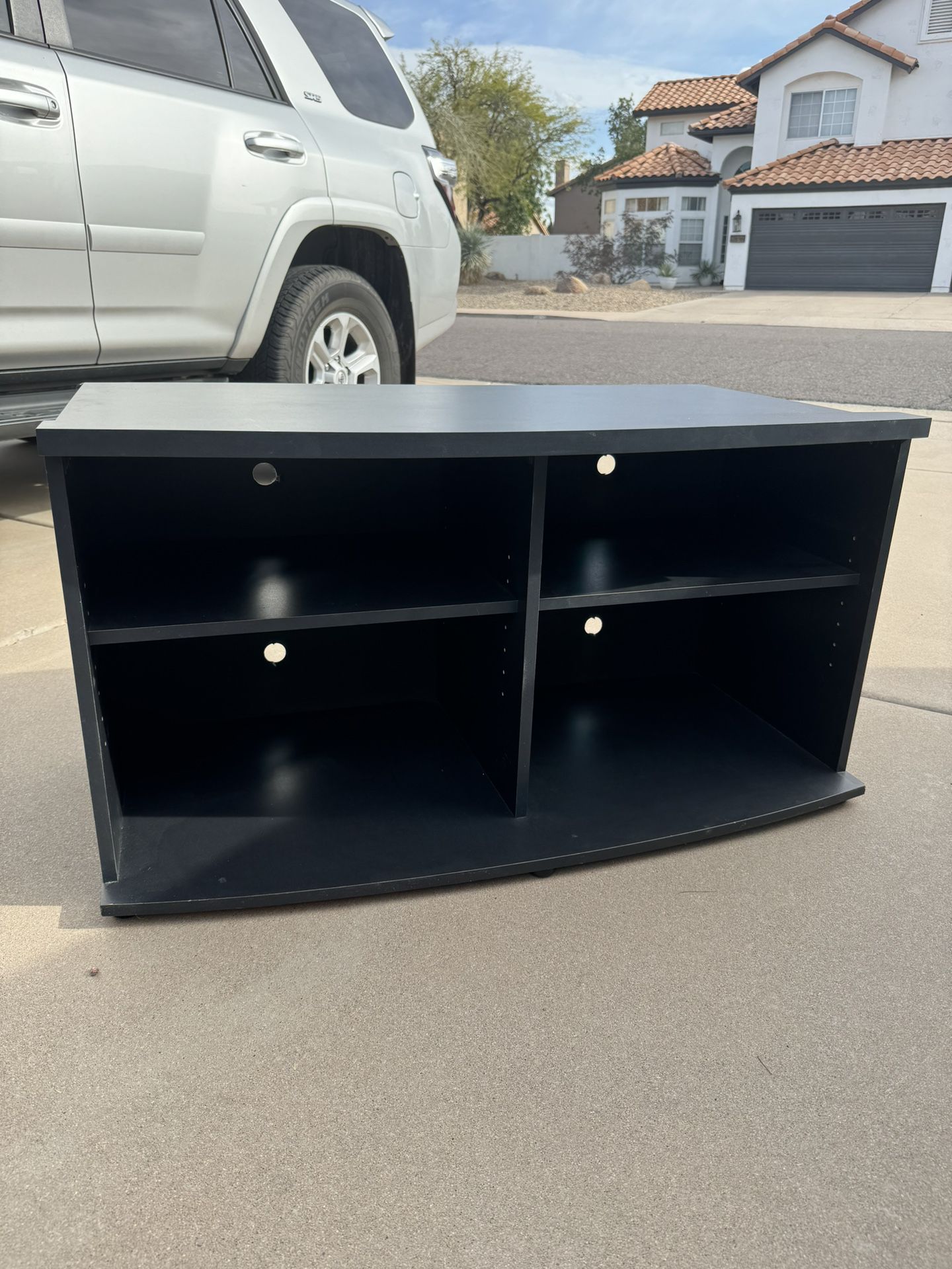 Small Black Tv Stand or Storage Shelf