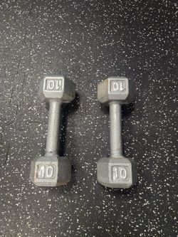 10 lbs weights Cast Iron