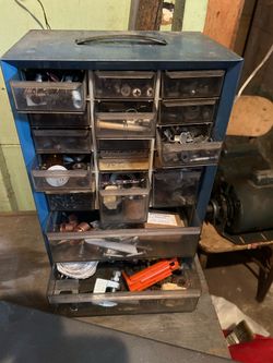 Storage/Organization Box W/Drawers/Read Description