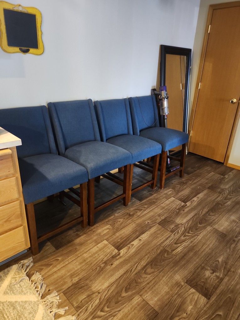 Threshold Wingback Counter Height Chairs