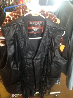 Interstate Leather Vest, Women's XXL, NEW!!!