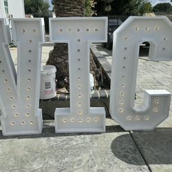 Marquee Letters And Numbers 