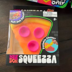 Nee Doh Squeezza Pizza Squeeze Toy
