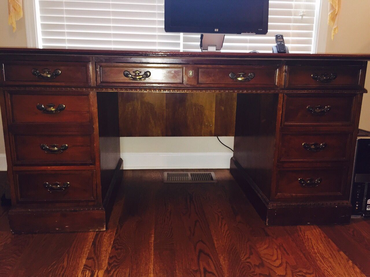 Great condition wood office desks for sale for Sale in Greensboro, NC