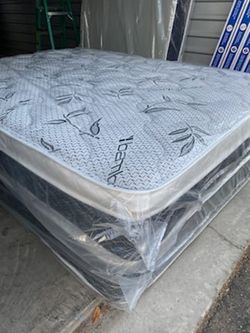 Brand new mattresses TWIN FULL QUEEN E KING C KING Espanol-English free delivery, the price depends on the size of the mattress