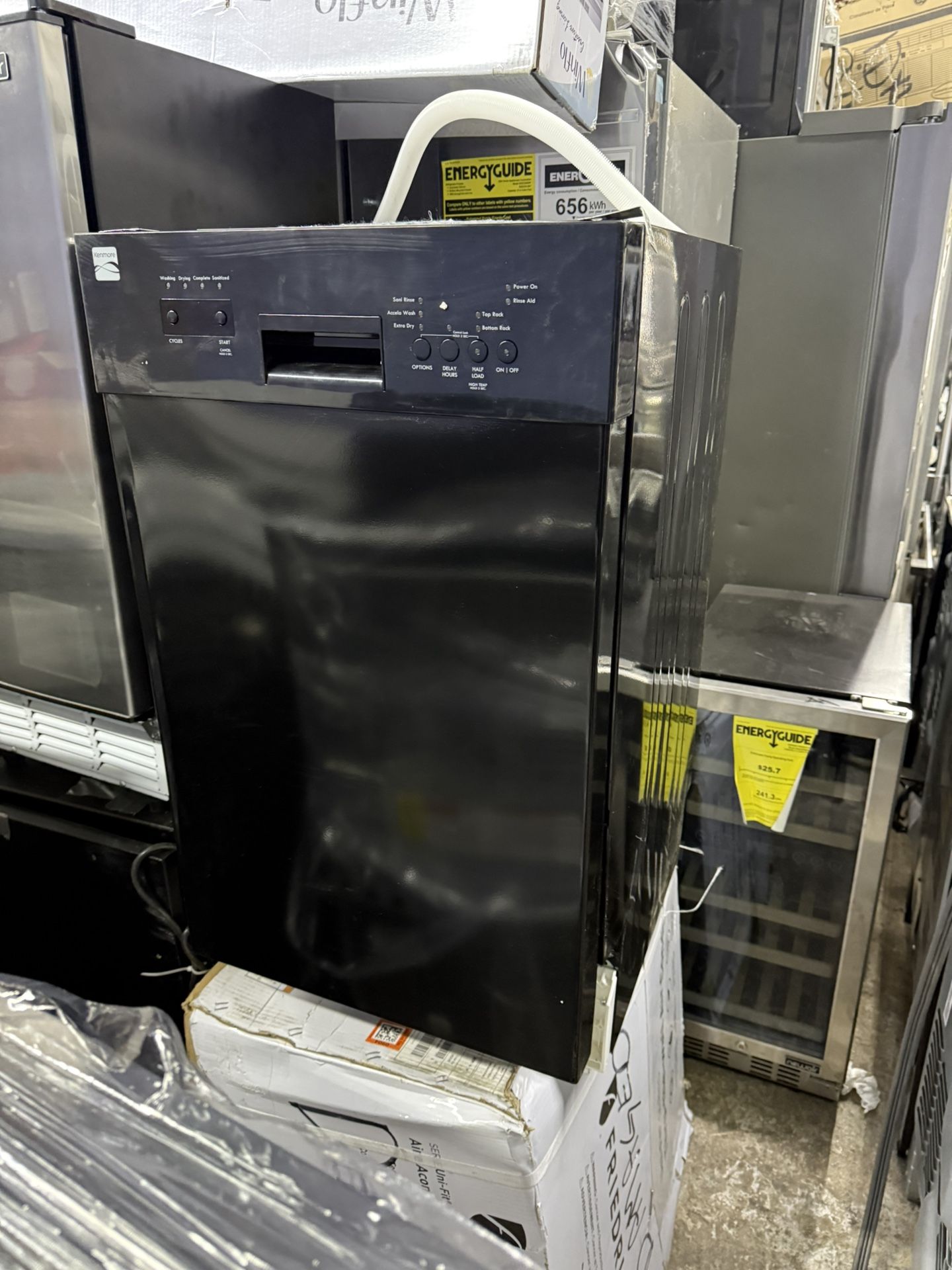 dishwasher 18 inches wide new